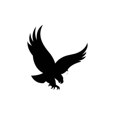 Eagle icon logo vector design template