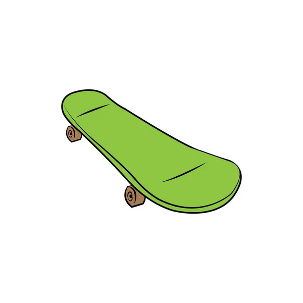 Skater Icon Logo Vector Design Template — Vector de stock