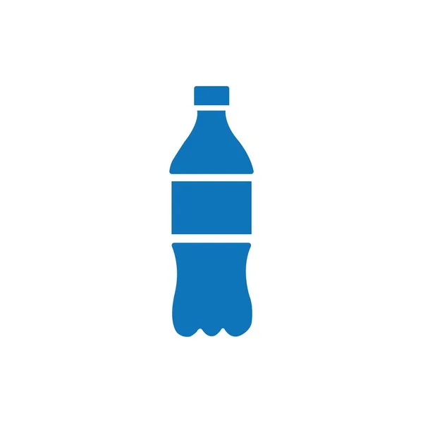 Icono Botella Logotipo Vector Diseño Plantilla — Vector de stock