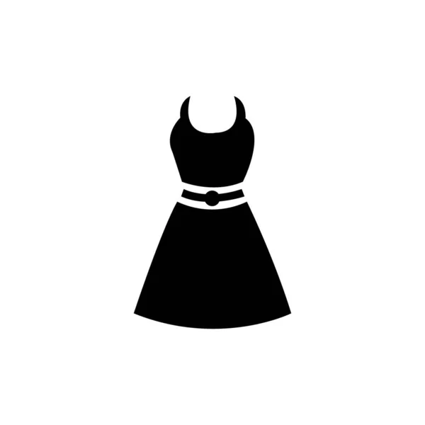 Dress Icon Logo Vector Design — Stock Vector