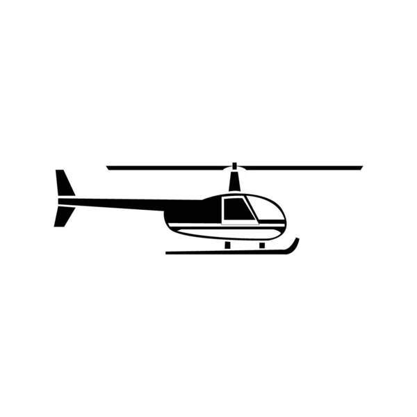Логотип Значка Вертольота Векторний Дизайн Шаблон — стоковий вектор