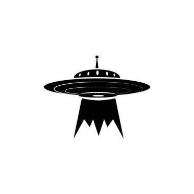 UFO icon logo vector design template