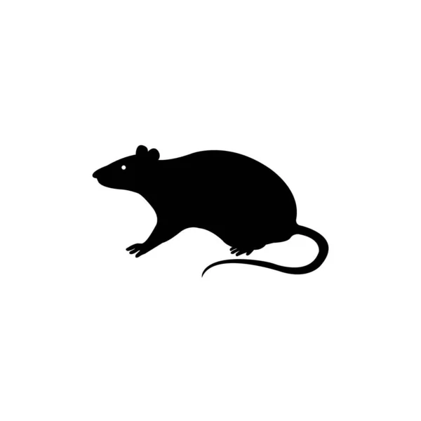 Mouse Icon Logo Vector Design Template — Stock Vector