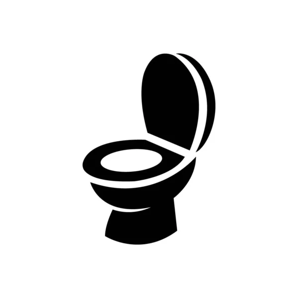 Toilet Icon Logo Vector Design Template — 스톡 벡터