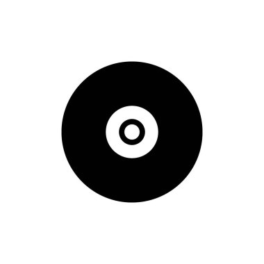 disk simgesi logo vektör tasarımı