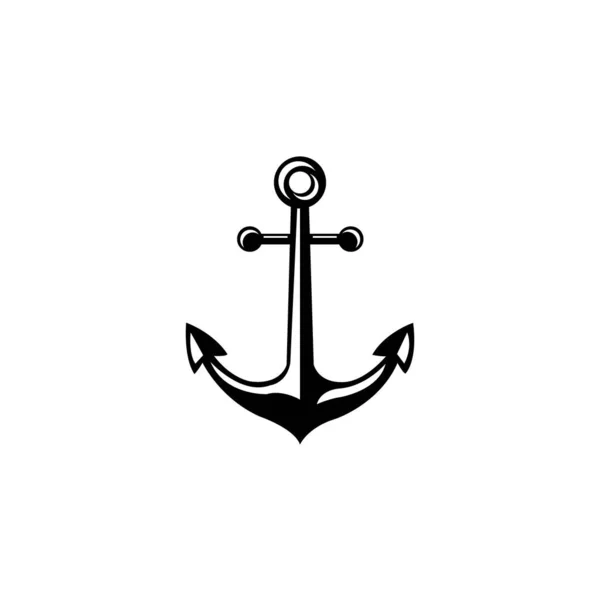 Anchor Icon Logo Vector Design — стоковый вектор