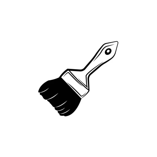 Paintbrush Icon Logo Vector Design — 스톡 벡터