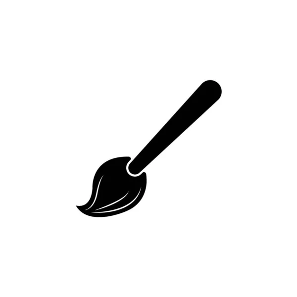 Paintbrush Icon Logo Vector Design — ストックベクタ