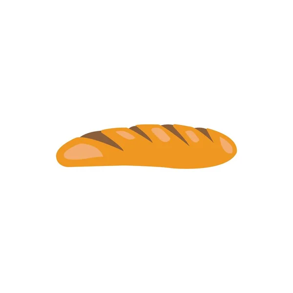 Bread Icon Logo Vector Design — Stock vektor