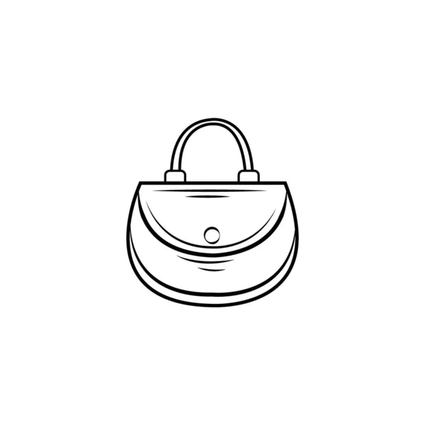 Bag Icon Logo Vector Design — Stockvektor