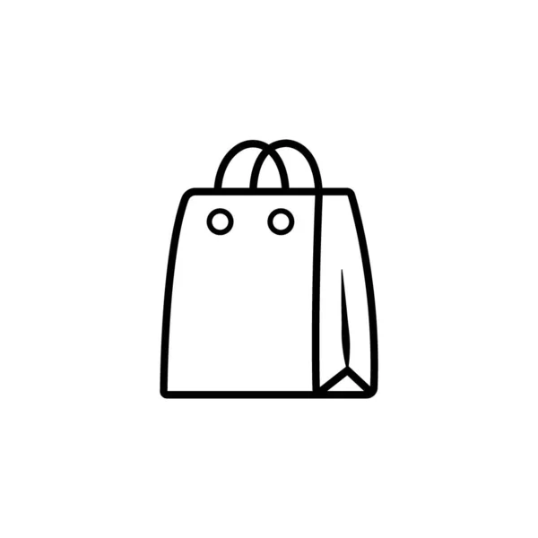 Bag Icon Logo Vector Design — Image vectorielle