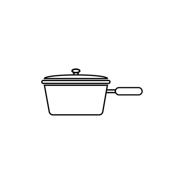 Pot Icon Logo Vector Design — ストックベクタ