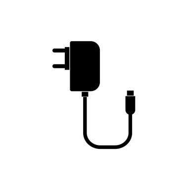 Charger simgesi logo vektör tasarım şablonu