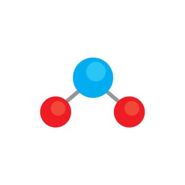 Molekül simgesi logo vektör tasarımı