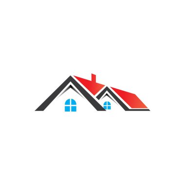 roof icon logo vector design
