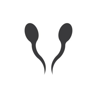 tadpole icon logo vector design