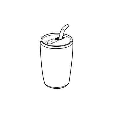 can icon logo vector design