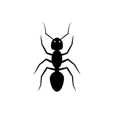 ant icon logo vector design