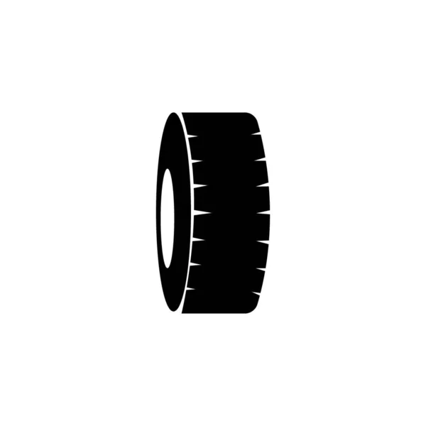 Car Tires Icon Logo Vector Design —  Vetores de Stock