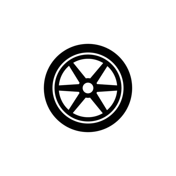 Car Tires Icon Logo Vector Design — 图库矢量图片