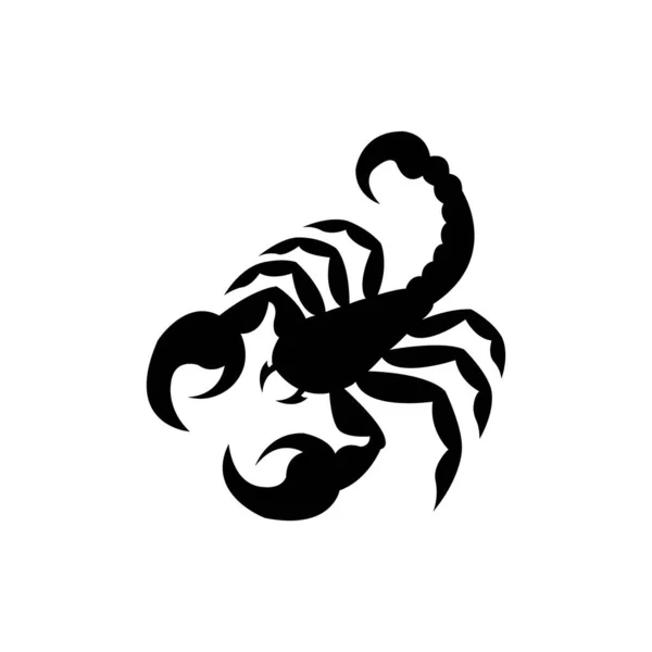 Scorpion Icon Logo Vector Design — Stok Vektör