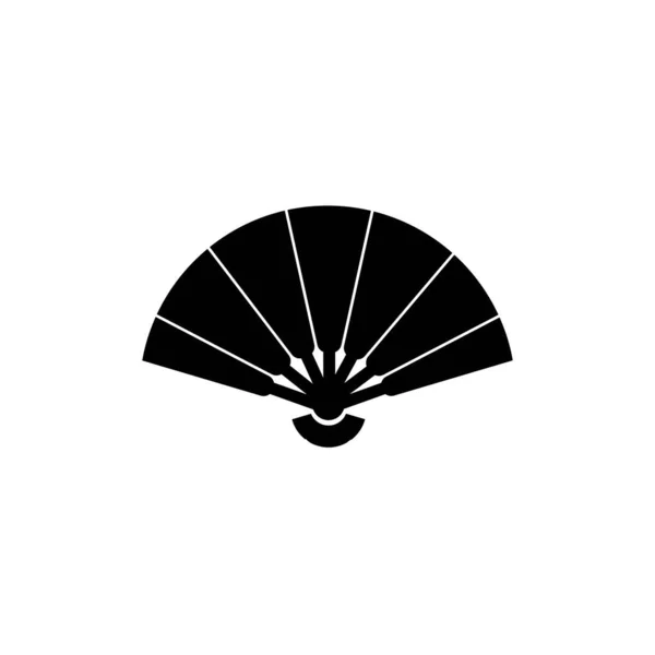 Fan Icon Logo Vector Design — Vector de stock