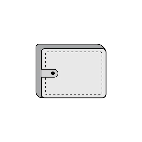 Purse Icon Logo Vector Design Template — ストックベクタ