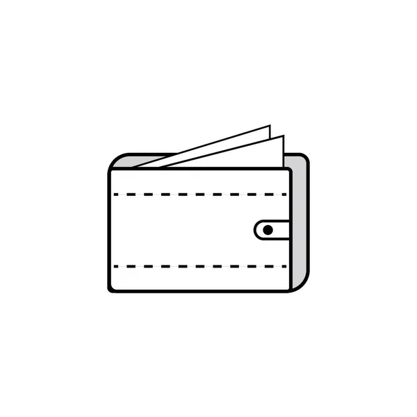 Purse Icon Logo Vector Design Template — Διανυσματικό Αρχείο