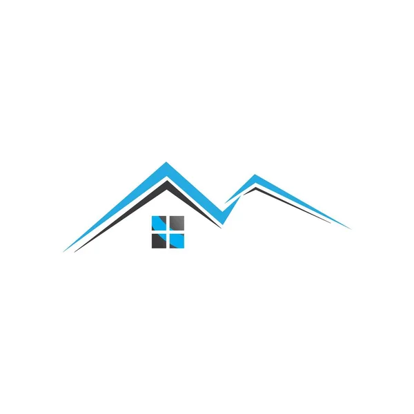 Roof Icon Logo Vector Design — Stock vektor