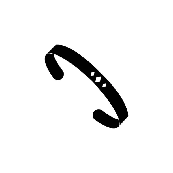 Bracelet Icon Logo Vector Design — Vetor de Stock