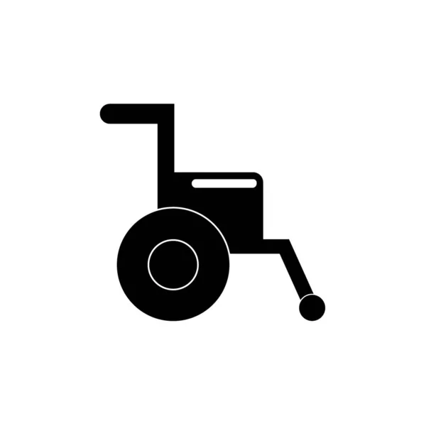 Wheel Chair Icon Logo Vector Design — ストックベクタ