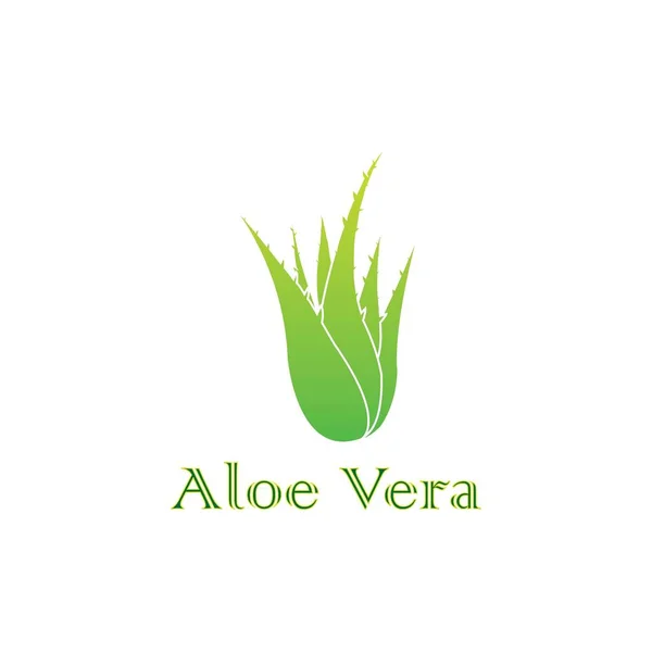 Aloe Vera Icon Logo Vector Design — Image vectorielle