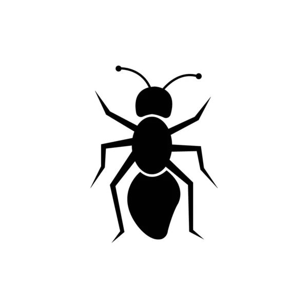 Ant Icon Logo Vector Design — Stok Vektör