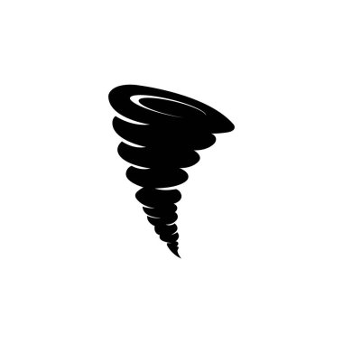 tornado icon logo vector design