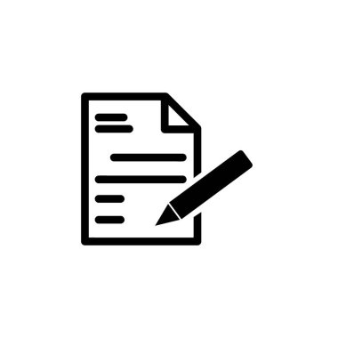 document icon logo vector design