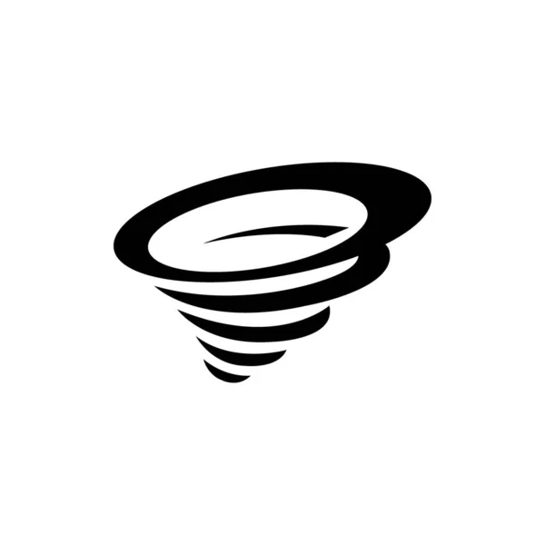 Tornado Icon Logo Vector Design — Stockvektor