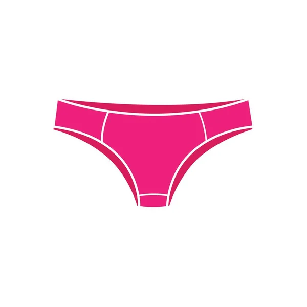 Underpants Icon Logo Vector Design Template — Vetor de Stock