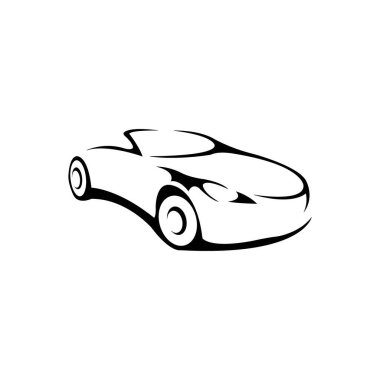 car icon logo vector design