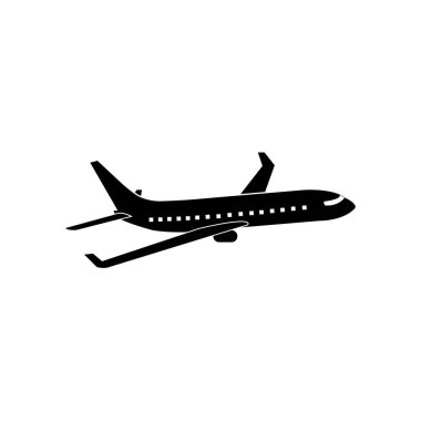 aircraft icon logo vector design