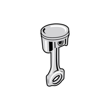 piston icon logo vector design template