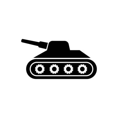 war tanks icon logo vector design