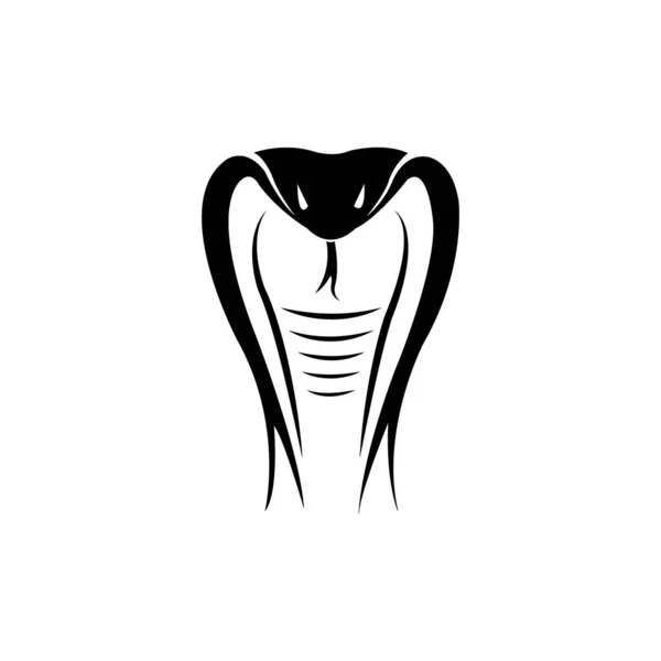 Snake Head Icon Logo Vector Design — Vetor de Stock