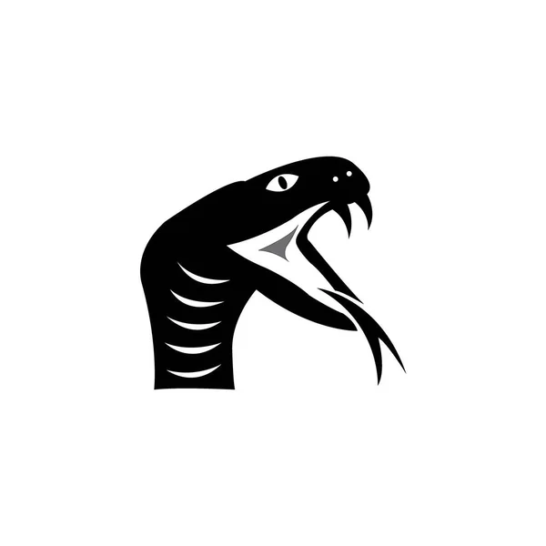 Snake Head Icon Logo Vector Design —  Vetores de Stock