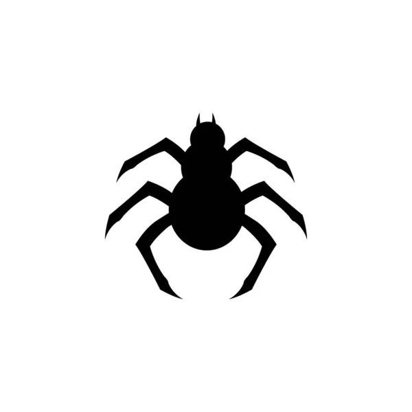 Spider Icon Logo Vector Design — Stok Vektör