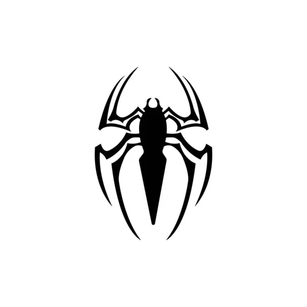 Spider Icon Logo Vector Design — Stock Vector