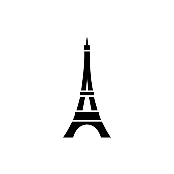 Eiffel Tower icon logo vector design template