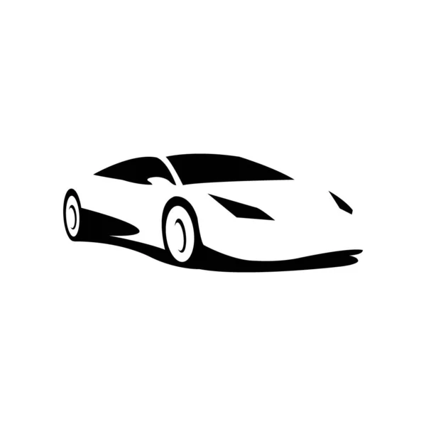 Car Icon Logo Vector Design — Stok Vektör