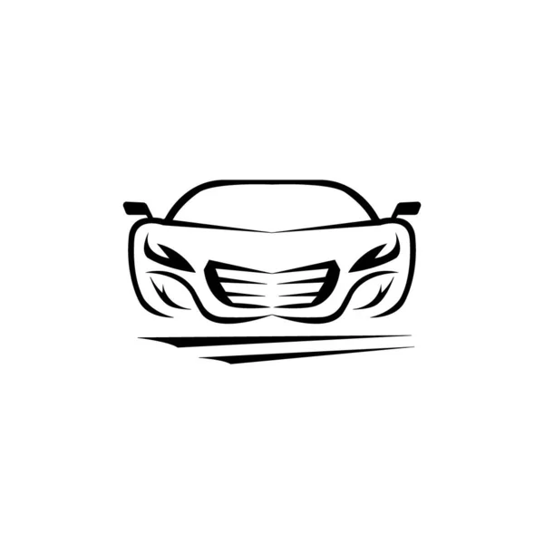 Car Icon Logo Vector Design — Stockový vektor