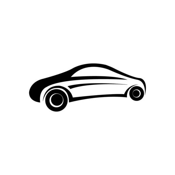 Car Icon Logo Vector Design — ストックベクタ