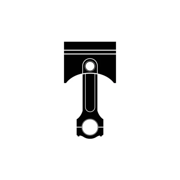 Piston Icon Logo Vector Design Template — Stok Vektör